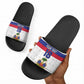 Custom Afro Haiti Football Slide Sandals Ekip Foutbol Ayiti