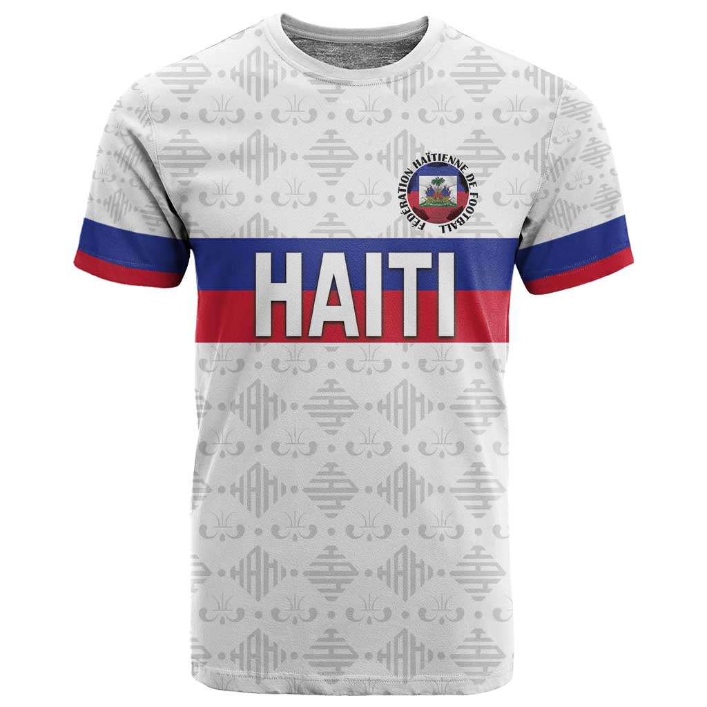 Custom Afro Haiti Football T shirt Ekip Foutbol Ayiti - African Pride