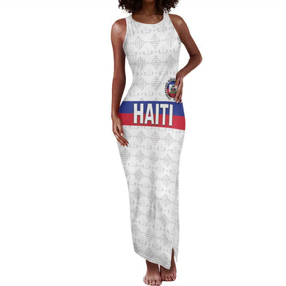 Custom Afro Haiti Football Tank Maxi Dress Ekip Foutbol Ayiti - undefined