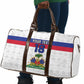 Custom Afro Haiti Football Travel Bag Ekip Foutbol Ayiti