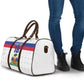 Custom Afro Haiti Football Travel Bag Ekip Foutbol Ayiti