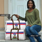 Custom Afro Haiti Football Travel Bag Ekip Foutbol Ayiti