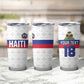 Custom Afro Haiti Football Tumbler Cup Ekip Foutbol Ayiti - African Pride