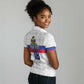 Custom Afro Haiti Football Women Polo Shirt Ekip Foutbol Ayiti - African Pride