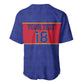 Custom Afro Haiti Football Baseball Jersey Le Rouge et Bleu Sporty Style - African Pride