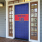 Custom Afro Haiti Football Door Cover Le Rouge et Bleu Sporty Style