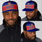Afro Haiti Football Mesh Trucker Cap Le Rouge et Bleu Sporty Style - African Pride