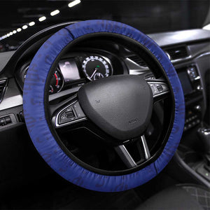 Afro Haiti Football Steering Wheel Cover Le Rouge et Bleu Sporty Style - African Pride