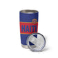 Custom Afro Haiti Football Tumbler Cup Le Rouge et Bleu Sporty Style - African Pride