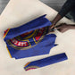 Custom Afro Haiti Football Umbrella Le Rouge et Bleu Sporty Style