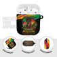 Juneteenth Rooted in Freedom AirPods Case Black Pride African Queen