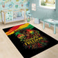 Juneteenth Rooted in Freedom Area Rug Black Pride African Queen