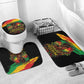Juneteenth Rooted in Freedom Bathroom Set Black Pride African Queen