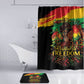 Juneteenth Rooted in Freedom Bathroom Set Black Pride African Queen