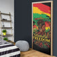 Juneteenth Rooted in Freedom Door Cover Black Pride African Queen