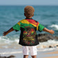 Juneteenth Rooted in Freedom Kid Hawaiian Shirt Black Pride African Queen