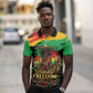 Juneteenth Rooted in Freedom Polo Shirt Black Pride African Queen