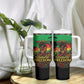 Juneteenth Rooted in Freedom Tumbler With Handle Black Pride African Queen