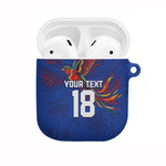 Haiti Heritage Football 2026 Custom AirPods Case Hispaniolan Trogon Bird