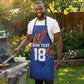 Haiti Heritage Football 2026 Custom Apron Hispaniolan Trogon Bird