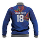 Haiti Heritage Football 2026 Custom Baseball Jacket Hispaniolan Trogon Bird