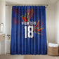 Haiti Heritage Football 2026 Custom Bathroom Set Hispaniolan Trogon Bird
