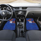 Haiti Heritage Football 2026 Custom Car Mats Hispaniolan Trogon Bird