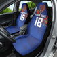 Haiti Heritage Football 2026 Custom Car Seat Cover Hispaniolan Trogon Bird