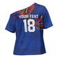 Haiti Heritage Football 2026 Custom Cross Shoulder Shirt Hispaniolan Trogon Bird