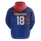 Haiti Heritage Football 2026 Custom Hoodie Hispaniolan Trogon Bird