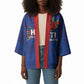 Haiti Heritage Football 2026 Custom Kimono Hispaniolan Trogon Bird