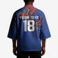 Haiti Heritage Football 2026 Custom Kimono Hispaniolan Trogon Bird