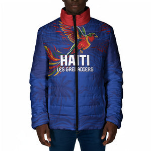 Haiti Heritage Football 2026 Custom Padded Jacket Hispaniolan Trogon Bird