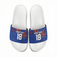 Haiti Heritage Football 2026 Custom Slide Sandals Hispaniolan Trogon Bird