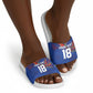 Haiti Heritage Football 2026 Custom Slide Sandals Hispaniolan Trogon Bird