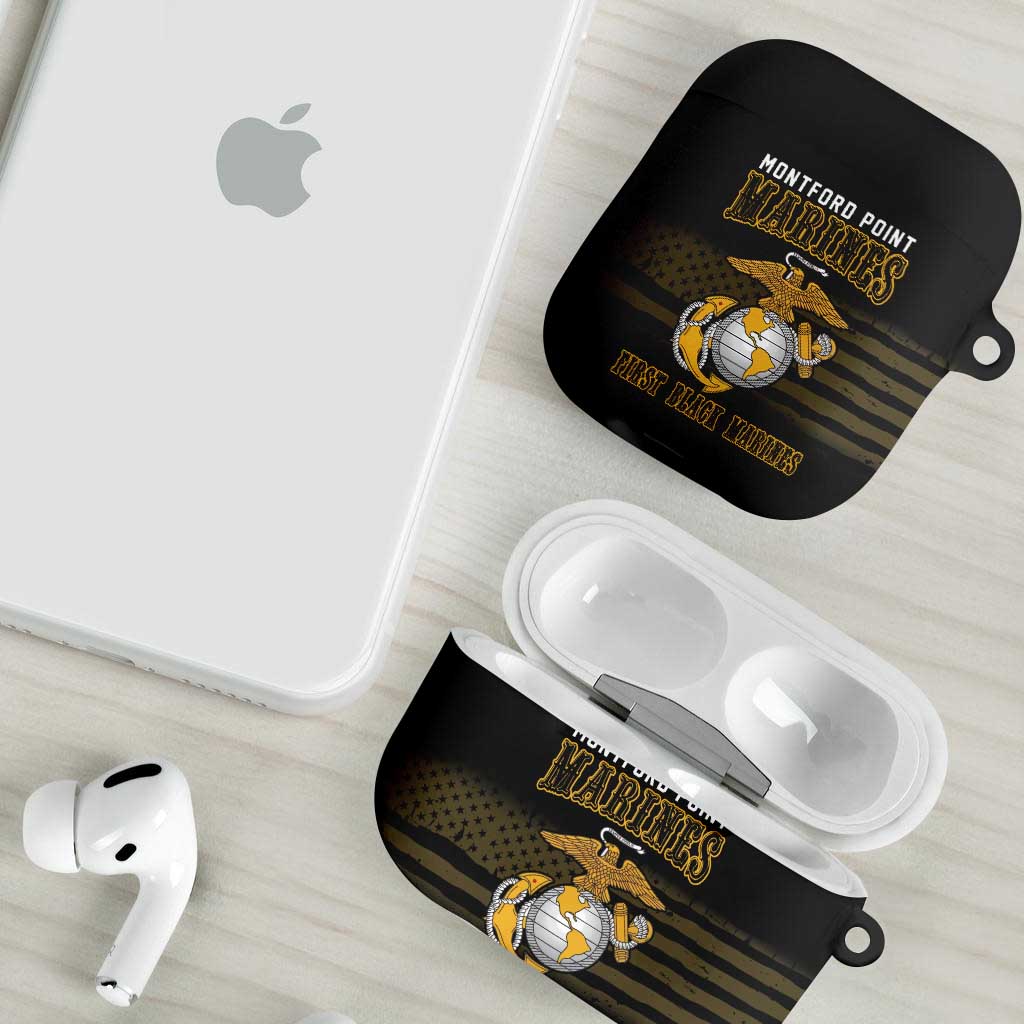 Honoring First Black Marines AirPods Case The Montford Point Heroes
