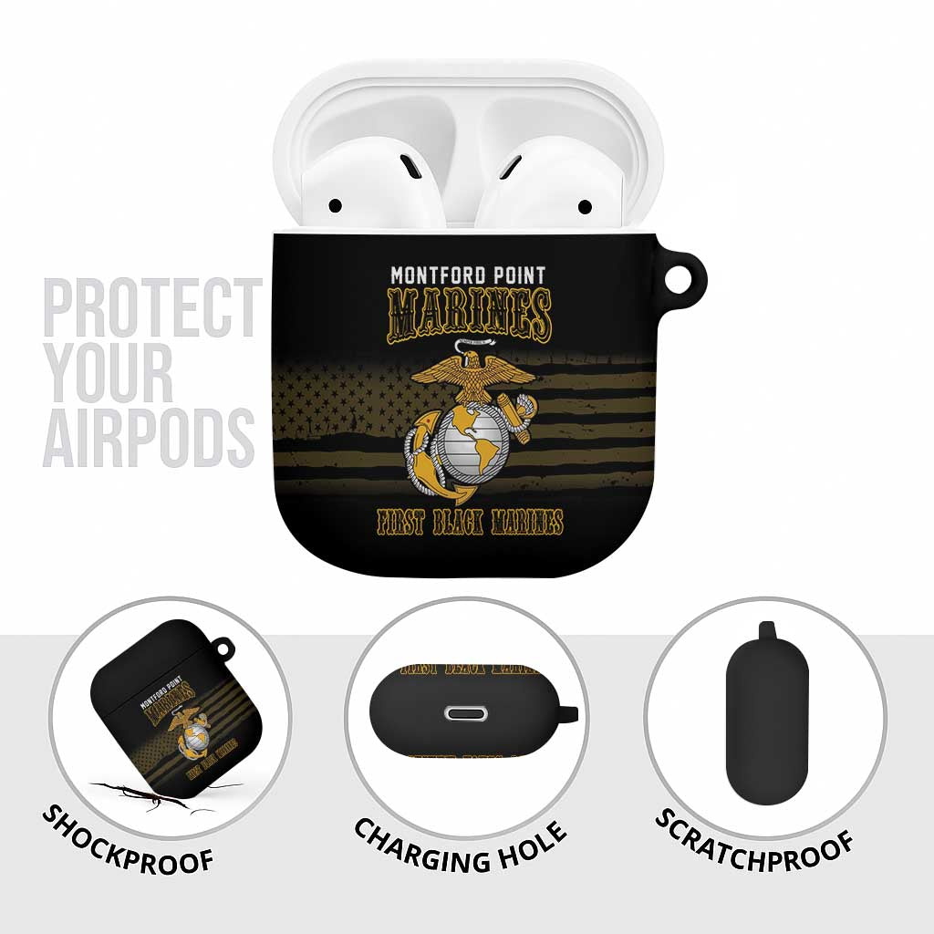 Honoring First Black Marines AirPods Case The Montford Point Heroes