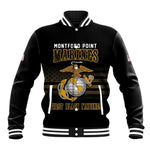 Honoring First Black Marines Baseball Jacket The Montford Point Heroes - African Pride
