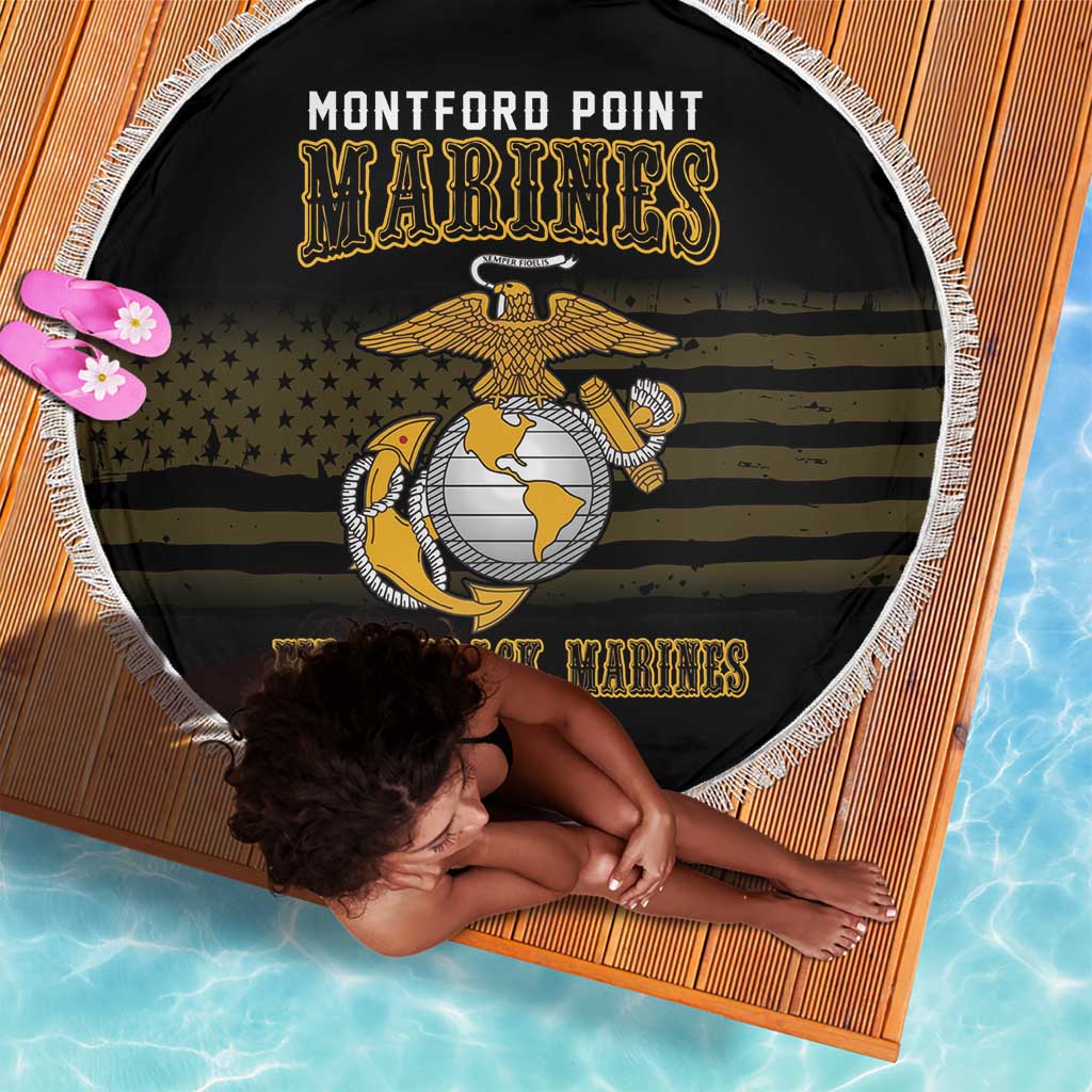 Honoring First Black Marines Beach Blanket The Montford Point Heroes - African Pride
