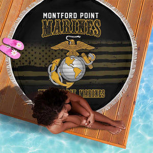 Honoring First Black Marines Beach Blanket The Montford Point Heroes - African Pride