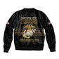 Honoring First Black Marines Bomber Jacket The Montford Point Heroes - African Pride