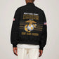 Honoring First Black Marines Bomber Jacket The Montford Point Heroes - African Pride