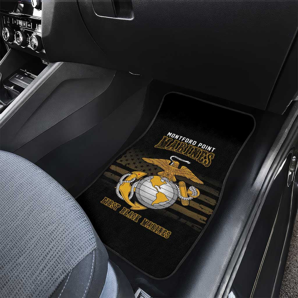 Honoring First Black Marines Car Mats The Montford Point Heroes - African Pride