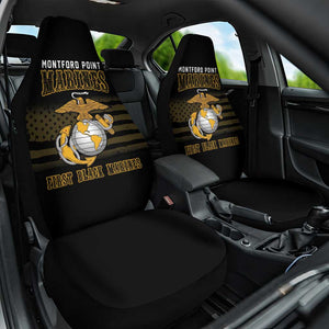Honoring First Black Marines Car Seat Cover The Montford Point Heroes - African Pride