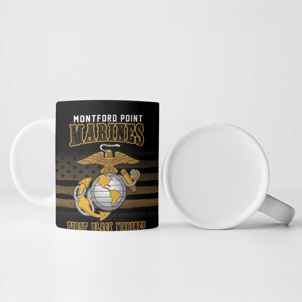 Honoring First Black Marines Ceramic Mug The Montford Point Heroes