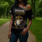 Honoring First Black Marines Cross Shoulder Shirt The Montford Point Heroes
