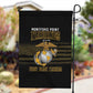 Honoring First Black Marines Garden Flag The Montford Point Heroes - African Pride