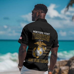 Honoring First Black Marines Hawaiian Shirt The Montford Point Heroes - African Pride