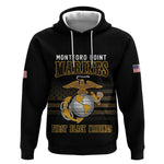 Honoring First Black Marines Hoodie The Montford Point Heroes - African Pride