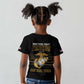 Honoring First Black Marines Kid T shirt The Montford Point Heroes - African Pride